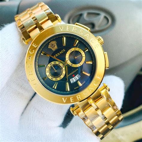 mens versace wrist watch